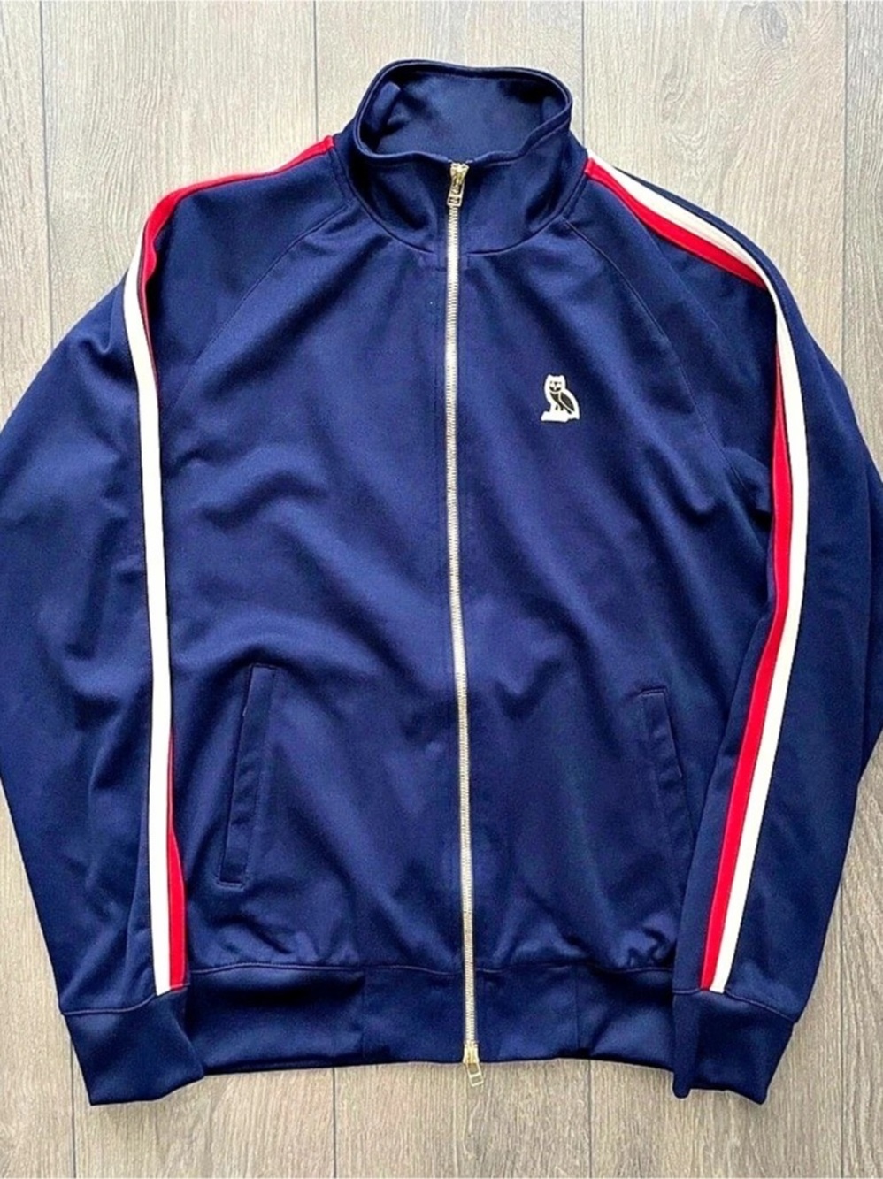 OVO Octobers Very Own Navy Track Jacket Size M